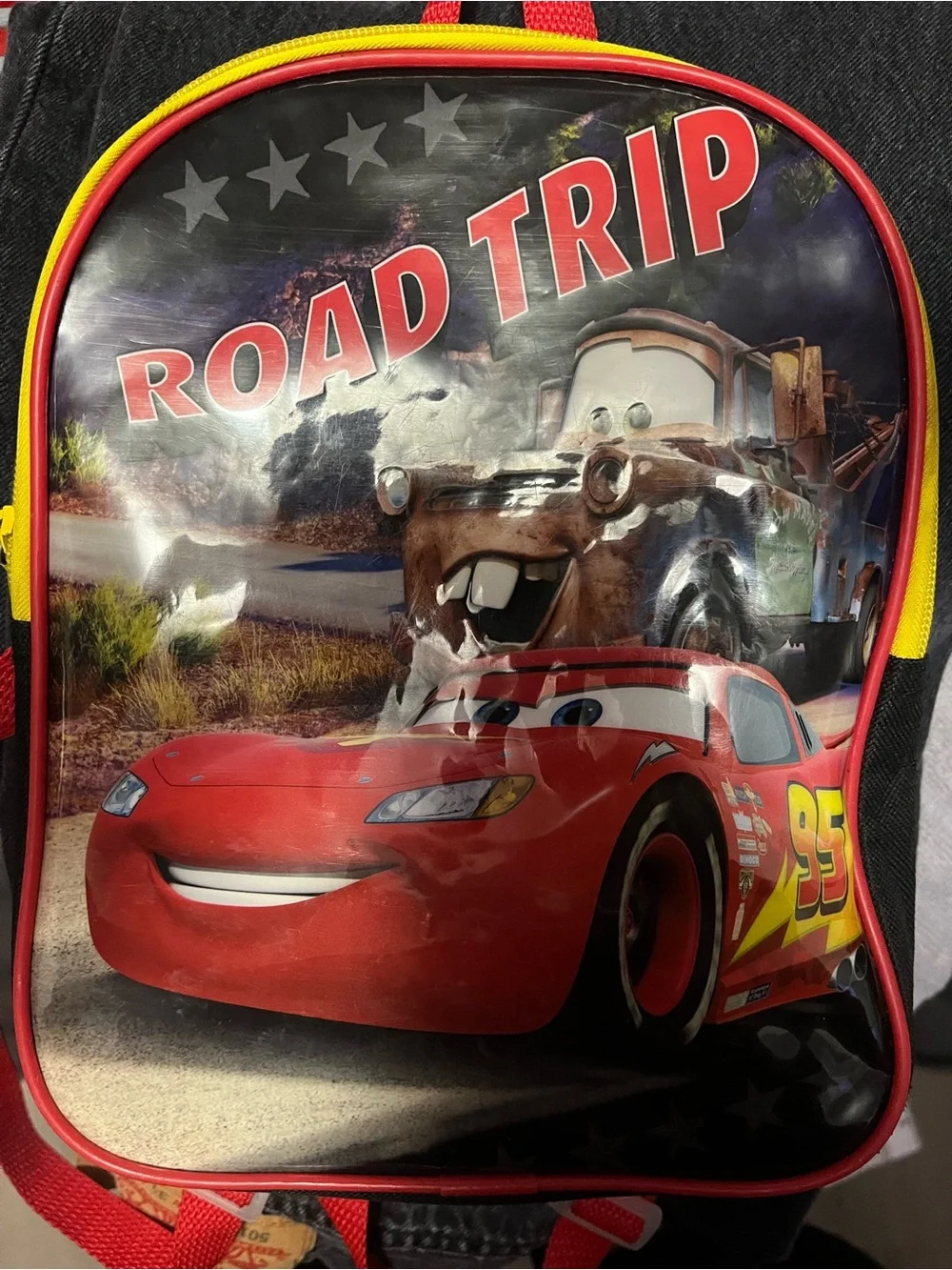 Cars Lightning McQueen Red Kids Backpack - Road Trip